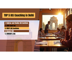 Top 5 IAS Coaching in Delhi- Best Institutes for UPSC Preparation