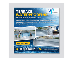 Terrace Waterproofing Services in Bangalore