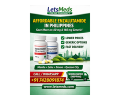 Save on Enzalutamide 160 mg Price With Nationwide Shipping In PH