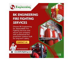 Reliable Fire Fighting Services in Pune by BK Engineering