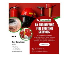 Certified Fire Fighting Services in Punjab by BK Engineering