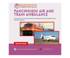 Obtain an Air Ambulance in Patna with Splendid Medical System by Panchmukhi