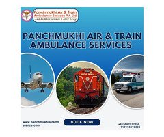 Panchmukhi Train Ambulance in Patna- ensuring a medical transfer without unevenness