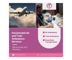 Choose the Finest Air Ambulance in Delhi with Superior Medical Care by Panchmukhi