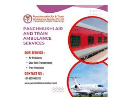 Obtain an Air Ambulance from Kolkata with Effective Medical Tools by Panchmukhi
