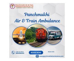 Panchmukhi Train Ambulance from Patna – Choose to Travel with Safety and Comfort