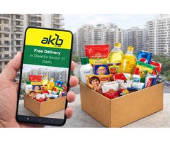 Doorstep Grocery Delivery App in Dwarka Sector 27