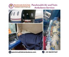 Pick an Air Ambulance in Ranchi with Magnificent Medical Care by Panchmukhi