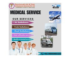 Panchmukhi Best Patient Shifting Ambulance Patna – Priorities are given to Advanced Amenities