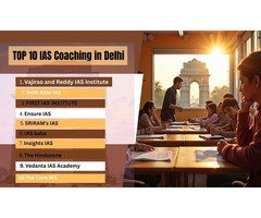Top 10 IAS Coaching in Delhi- Vajirao and Reddy IAS institute