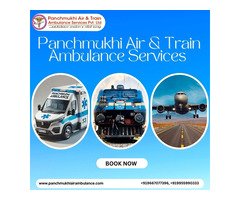 Panchmukhi Train Ambulance from Guwahati – Stay Relaxed whole traveling for longer hours