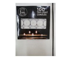 Tealight Candles 3 Hours- AARYAH DECOR