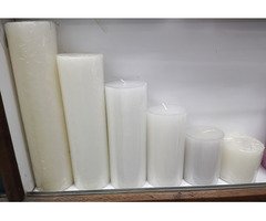 Pillar candles- AARYAH DECOR