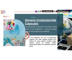 Purchase Enzalutamide Capsules at Lower Cost in Philippines