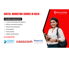 Skillfloor digital marketing course in Delhi