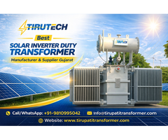 Solar Inverter Duty Transformer Manufacturer Gujarat