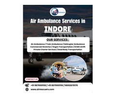 Dedicated Air Ambulance Network in Indore