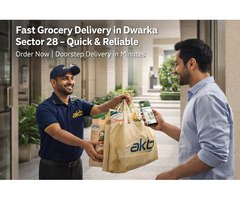 Rapid Grocery Delivery Dwarka Sector 28 Delhi