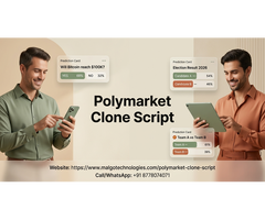 Polymarket Clone Script – Your Prediction Market Solution