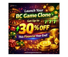 Start Your Crypto Casino Business – BC Game Clone Script @ 30% OFF!