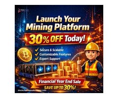 Launch Your Mining Platform – 30% OFF Today!