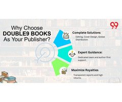 Why choose Double9 Books as your publisher