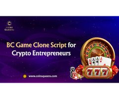 BC Game Clone Script for Crypto Entrepreneurs