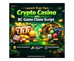 Launch Your Own Crypto Casino with BC Game Clone Script | BlockchainAppsDeveloper