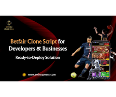 Betfair Clone Script for Developers & Businesses – Ready-to-Deploy Solution