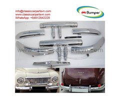 Volvo PV444 (1947-1958) bumpers by stainless steel new