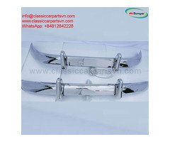 Volvo PV544 Euro type (1958-1965) bumpers by stainless steel new