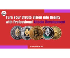 Turn Your Crypto Vision into Reality with Professional Altcoin Development