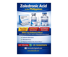 Get Generic Zoledronic Acid 5mg Injection Online Philippines
