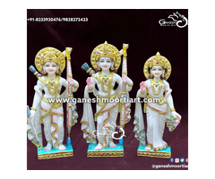 Buy Religious Ram Darbar Marble Statue Online
