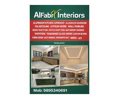 Aluminium Tv Unit Works Varissery Kudayampady Kudamaloor Aymanam Karipputhattu