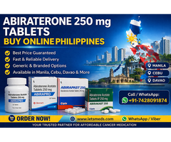 Purchase Abiraterone 250 mg in Taguig Philippines