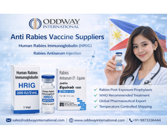 Anti Rabies Vaccine Bulk Supply in the Philippines - Oddway
