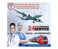 Panchmukhi Low Cost Air and Train Ambulance in Ranchi- pocket friendly solution Offered at your budg