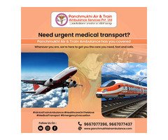 Panchmukhi Low Cost Air and Train Ambulance in Bangalore- resourceful solution offered at lower fare