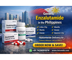 Enzalutamide Price in Philippines with Delivery to All Major Cities