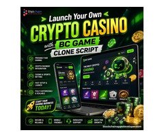Launch Your Own Crypto Casino with BC Game Clone Script