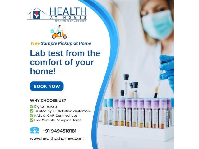 Lab Tests at home in Hyderabad - 1/1