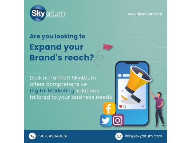 Boost your ROI with Skyaltum - Best Digital Marketing Company in Bangalore - 1/1