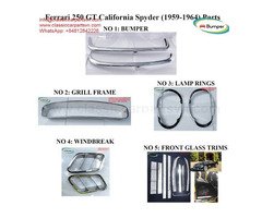 Ferrari 250 GT SWB California Spyder parts by stainless steel new