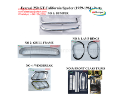 Ferrari 250 GT SWB California Spyder parts by stainless steel new