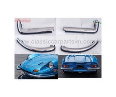 Ferrari Dino 246 GT and GTS bumpers by stainless steel new