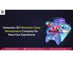 Immersive 3D Metaverse Game Development Company for Next-Gen Experiences
