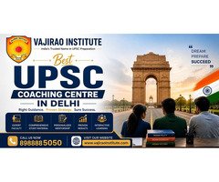 Best UPSC Coaching Centre in Delhi- Vajirao and Reddy Institute