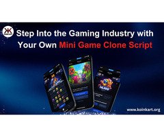Step Into the Gaming Industry with Your Own Mini Game Clone Script
