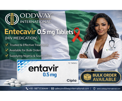 Entecavir 0.5 mg Tablets Price Nigeria And Exporter - Oddway
